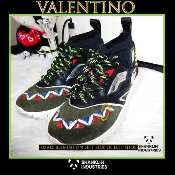 ??VALENTINO GARAVANI?? ? % Authentic NIB Men\'s Mixed Media Shoes SZ 41 US 8 main image 4